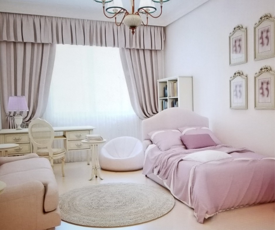 Luxurious Pink Bedroom